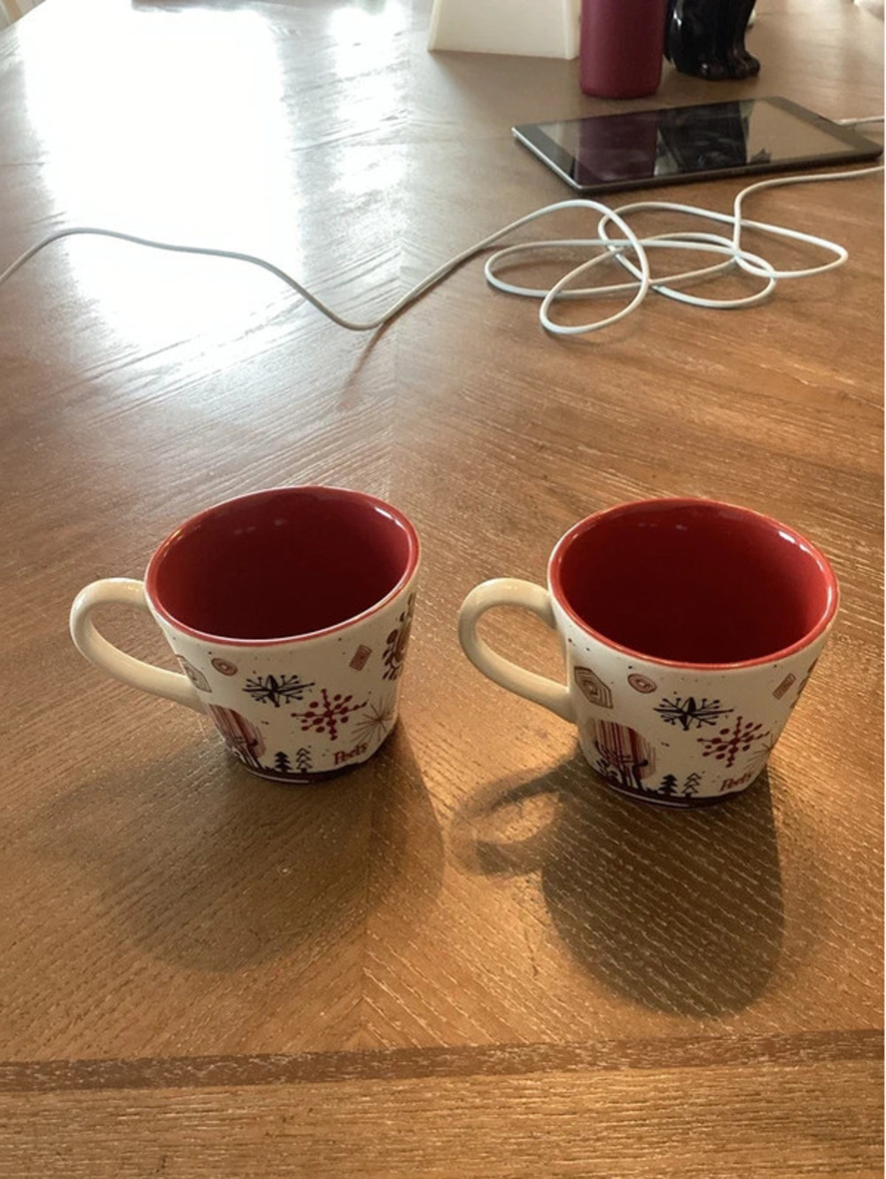Peet’s Coffee set of mugs